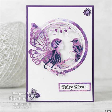 Creative Expressions Fairy Sentiments A5 Clear Stamp Set Oriental Trading