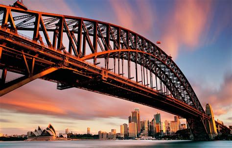Sydney In New South Wales Australia Sydney Harbour Bridge Sydney