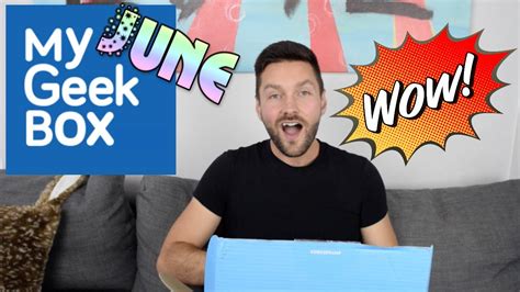 My Geek Box June Unboxing Youtube