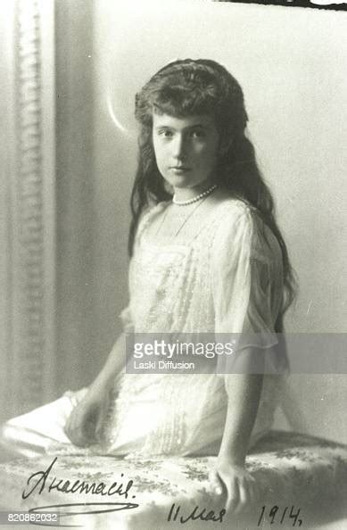 Grand Duchess Anastasia Daughter Of Tsar Nicholas Ii Romanov Of