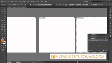The following is a written overview of the steps taken to accomplish this. Adobe Illustrator CS6 Art Board Tool - YouTube