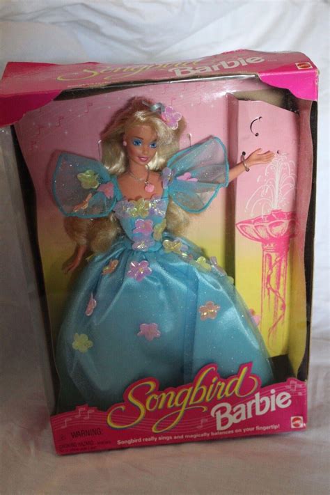 Vintage 1995 Songbird Barbie Singing Songbird Mattel New In Box 14320