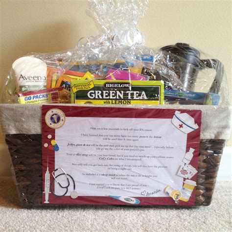 The best gifts for new nurses, doctors, and medical students will make their residencies so much sweeter. Made a nice little gift basket for a new night nurse- she ...
