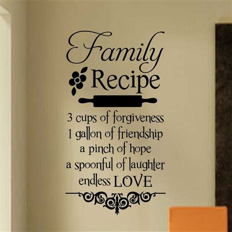 Wall Décor Signage Season Everything With Love Kitchen Wall Decal