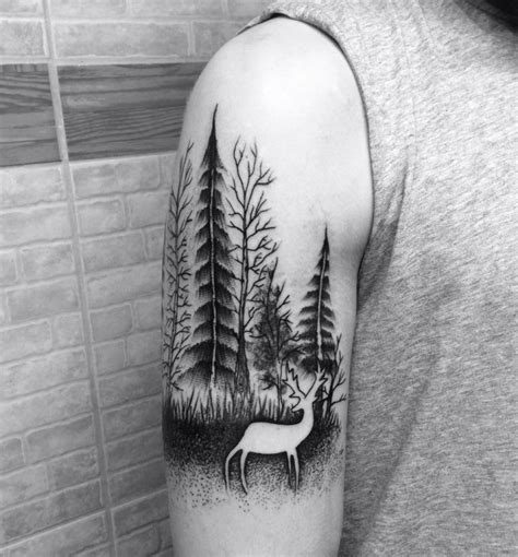 Tree Deer Tattoo Tree Tattoo Designs Tree Tattoo Tattoos