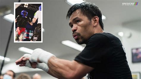 manny pacquiao s second son wins boxing debut marcial also wins world boxing news