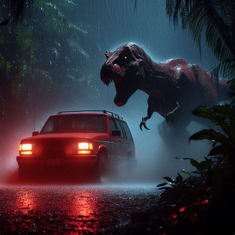 T Rex Breakout Jurassic Park Novel By Prehistoricpark96 On Deviantart