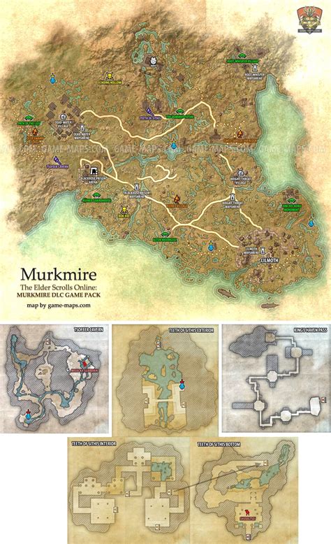 Eso Hews Bane Treasure Map Maping Resources