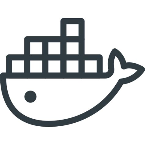 Docker Logo Media Social Icon Free Download