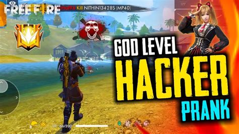 Garena free fire pc, one of the best battle royale games apart from fortnite and pubg, lands on microsoft windows so that we can continue fighting for survival on our pc. Free Fire Hacker God Level Prank - Garena Free Fire- Total ...