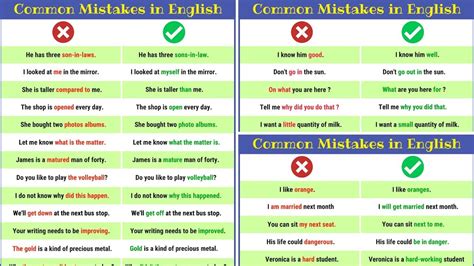 Grammatical Errors Common Grammar Mistakes In English And How To Avoid Them YouTube