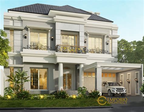 Simak artikel tentang desain rumah. Desain Rumah Klasik 2 Lantai