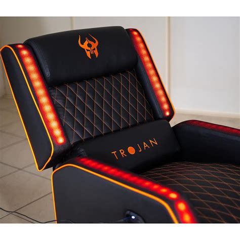 Trojan Recliner Chair With Rgb Lights Supercheap Auto