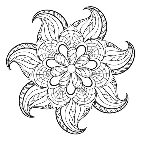 Mandala Mindfulness Coloring Page Free Printable Coloring Pages For Kids