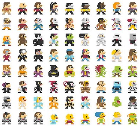 Super Bros Pixel Art 8 Bits Or 16 Bits Of Awesome