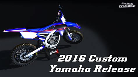 Mx Simulator Custom Yamaha Bike Designing Youtube