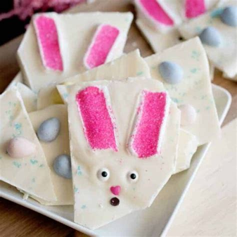 Easter Bunny Bark Easy To Make And Chocolatey Delicious