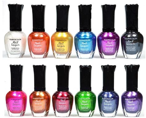 Buy Kleancolor Nail Polish Awesome Metallic Full Size Lacquer Lot Of