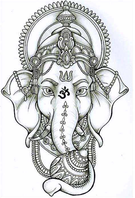 Image Result For Bali Elephant God Tattoo Ideas Tattoo Painting Tatoo