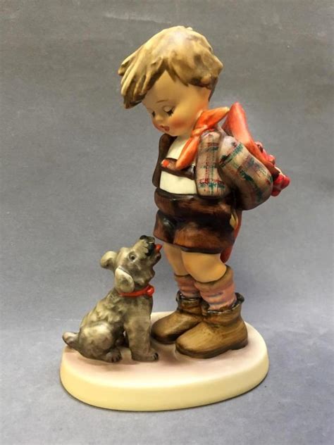 Not only do hummels figurines increase in monetary value through time, but also they have an intrinsic value that is priceless.so, how does one start a unique figurine collection? Vintage German Goebel Hummel titled "Not For You"