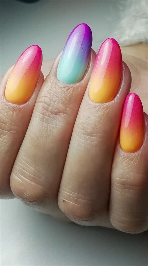 46 Best Ombre Nail Design Ideas And How To Guide In 2020 Page 35 Of