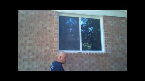 Have the window supplier install the windows. Custom Brick Window Cut Out - YouTube