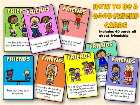 How To Be A Good Friend Cards Item 340 Elsa Support