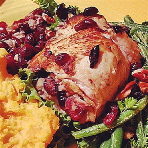 cranberry stuffed turkey breasts recipe allrecipes