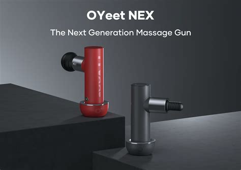 Oyeet Nex The Next Gen Massage Gun Is Here More Powerful And More Portable