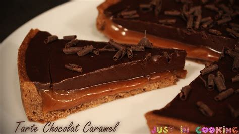 Recette de Tarte Chocolat Caramel au Beurre Salé YouTube