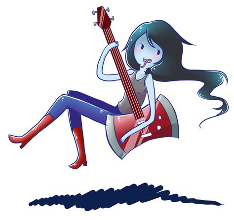 Marceline With Her Bass Adventure Time Vampire Adventure Time