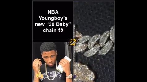 Nba Youngboy Gets New 38 Baby Chain Youtube