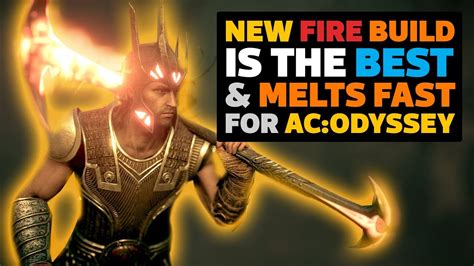 New Best Fire Build Is Easy To Make And Shreds In Ac Odyssey Youtube