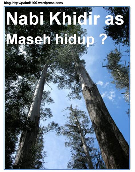 Dinyatakan masih hidup, pada suatu saat ia pasti akan wafat. Benarkah Nabi Khidir 'Alaihissalam Masih Hidup?