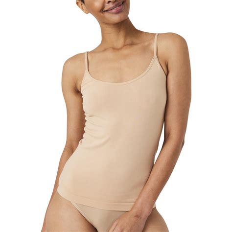 emerson women s side seamfree camisole nude size 16 18 big w
