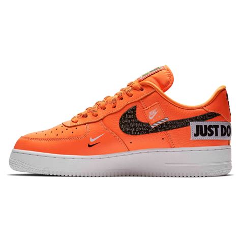 Nike Air Force 1 07 Premium Jdi Just Do It Total Orangetotal
