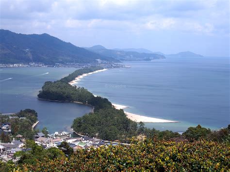 One Of The Three Scenic Views In Japan Amanohashidate The Wadas On Duty