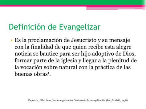 Ppt Evangelización Powerpoint Presentation Id7082974