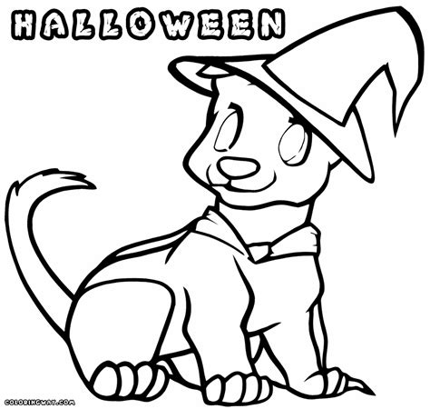 Cute Halloween coloring pages | Coloring pages to download and print