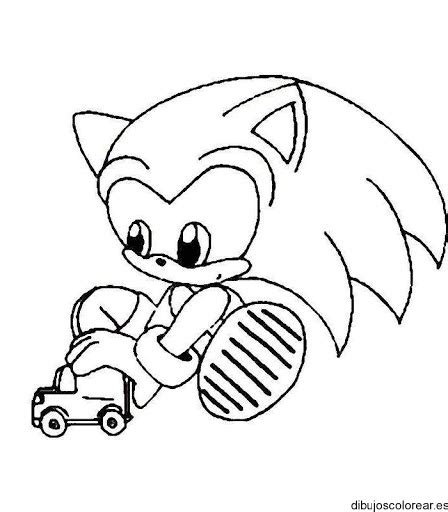 Imágenes De Sonic Para Colorear Dibujar E Imprimir