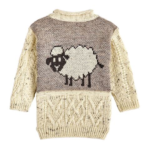 Aran Sheep Sweaters Acorn