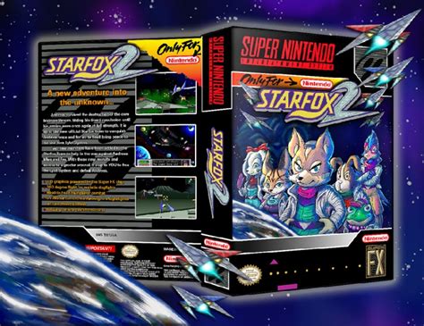 Star Fox 2 SNES Box Art Cover by Nick Gipson
