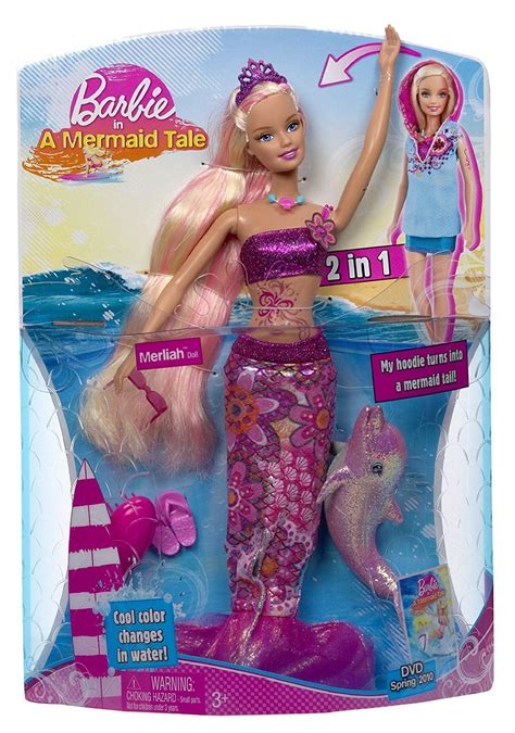 in a mermaid tale barbie doll