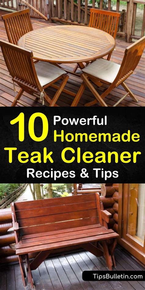 10 Powerful Homemade Teak Cleaner Recipes And Tips Recipe Teak