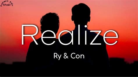 Realize Ry And Con Acoustic Cover Lyrics Youtube