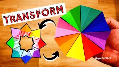 How To Make Origami Fidgets Kaleidoscope Cool Origami Fidget Toys