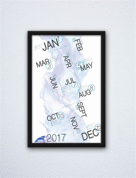 Typographic Calendar On Behance
