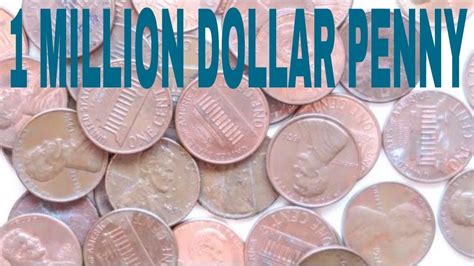 1 Million Dollar Penny Rare Mint Error Youtube