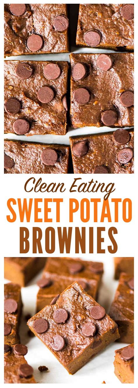 Sweet Potato Brownies Delicious And Fudgy Clean Eating Recipe — No