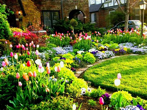 20 Unique And Extraordinary Flower Garden Ideas For Beautiful Front